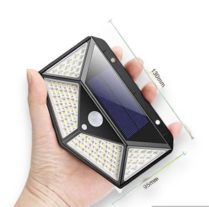 Luz Solar Con Sensor De Movimiento Para Exteriores 